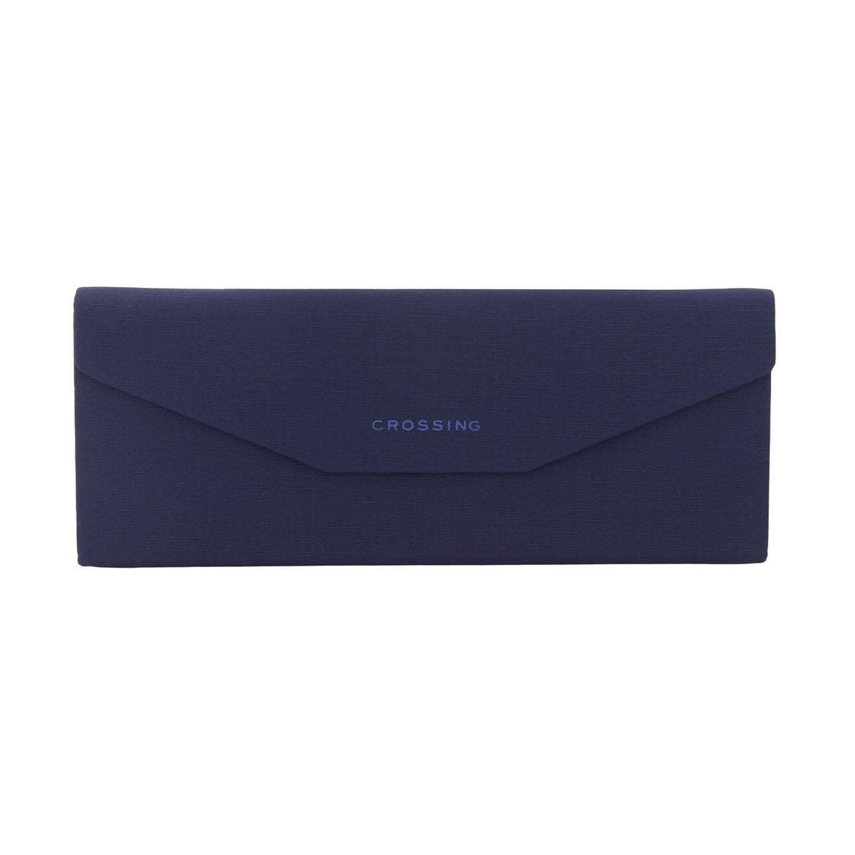 Crossing Waterproof Ripstop Nylon Foldable Glasses Case - Navy