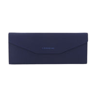 Crossing Waterproof Ripstop Nylon Foldable Glasses Case - Navy