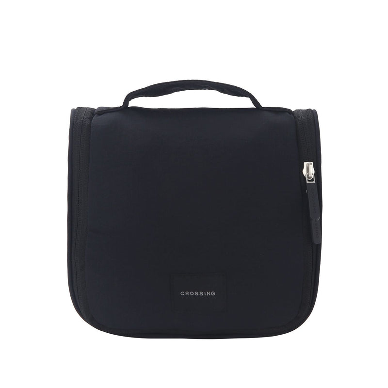 Crossing Waterproof Ripstop Nylon Hanging Toiletry Kit - Black