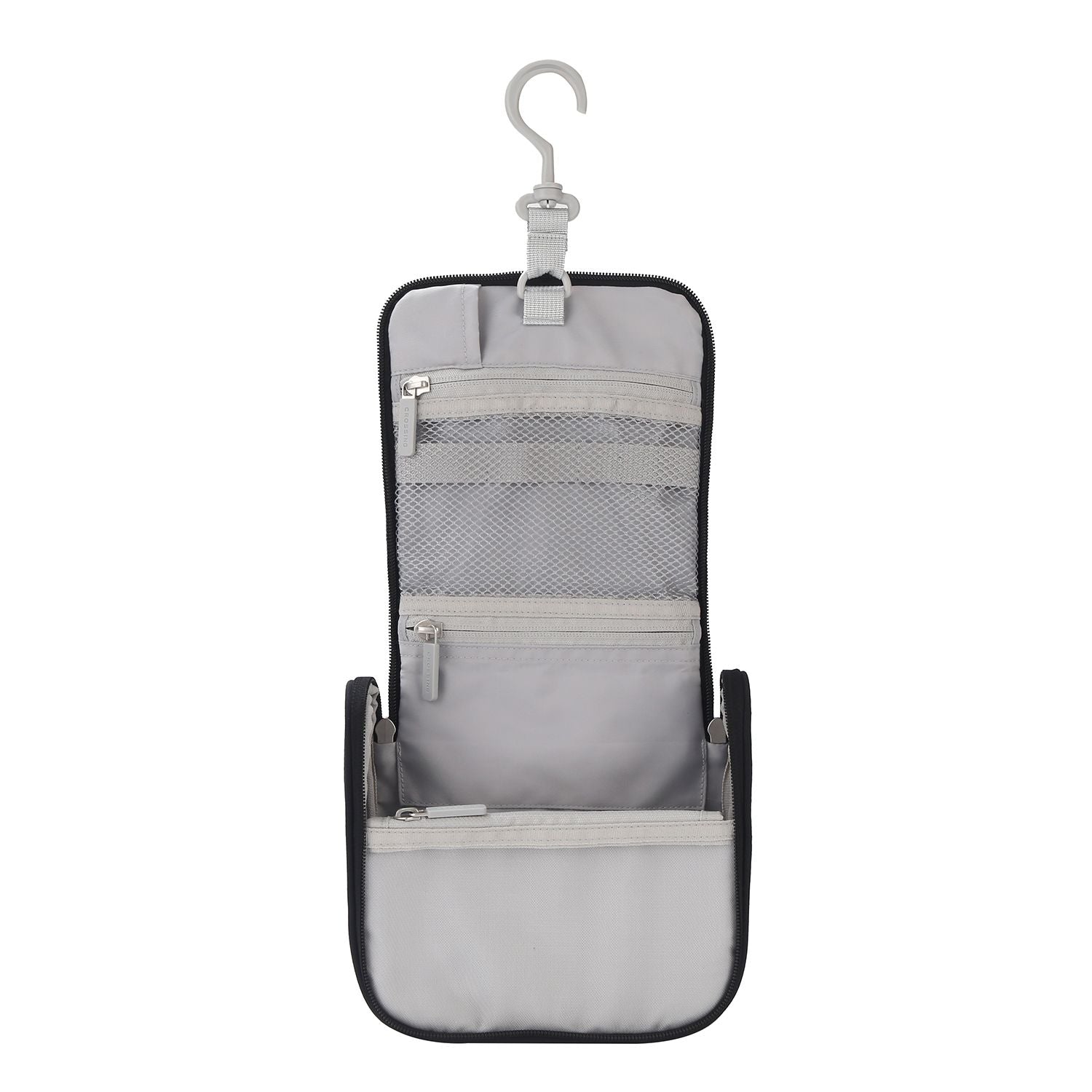 Crossing Waterproof Ripstop Nylon Hanging Toiletry Kit - Black