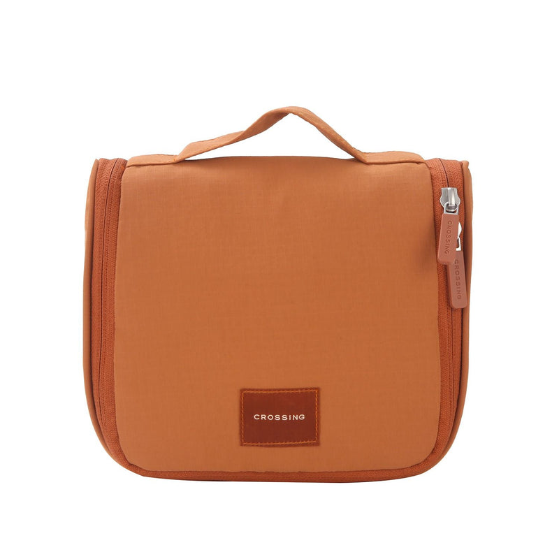 Crossing Waterproof Ripstop Nylon Hanging Toiletry Kit - Brick