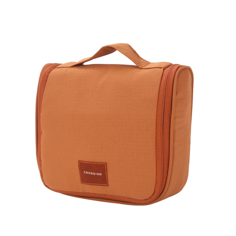 Crossing Waterproof Ripstop Nylon Hanging Toiletry Kit - Brick