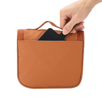 Crossing Waterproof Ripstop Nylon Hanging Toiletry Kit - Brick