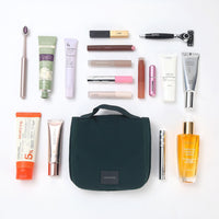 Crossing Waterproof Ripstop Nylon Hanging Toiletry Kit - Forest Green