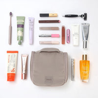 Crossing Waterproof Ripstop Nylon Hanging Toiletry Kit - Light Grey