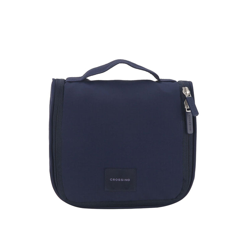 Crossing Waterproof Ripstop Nylon Hanging Toiletry Kit - Navy