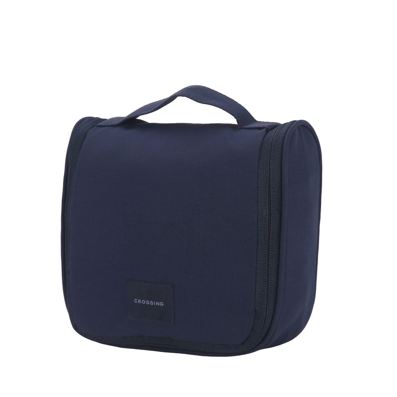 Crossing Waterproof Ripstop Nylon Hanging Toiletry Kit - Navy