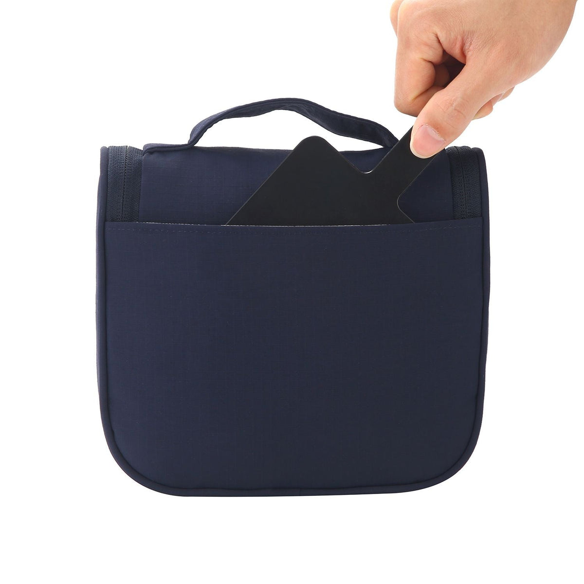 Crossing Waterproof Ripstop Nylon Hanging Toiletry Kit - Navy