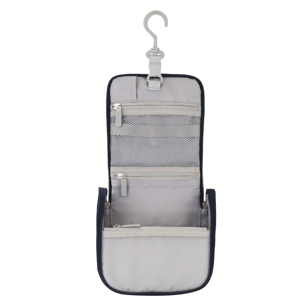 Crossing Waterproof Ripstop Nylon Hanging Toiletry Kit - Navy