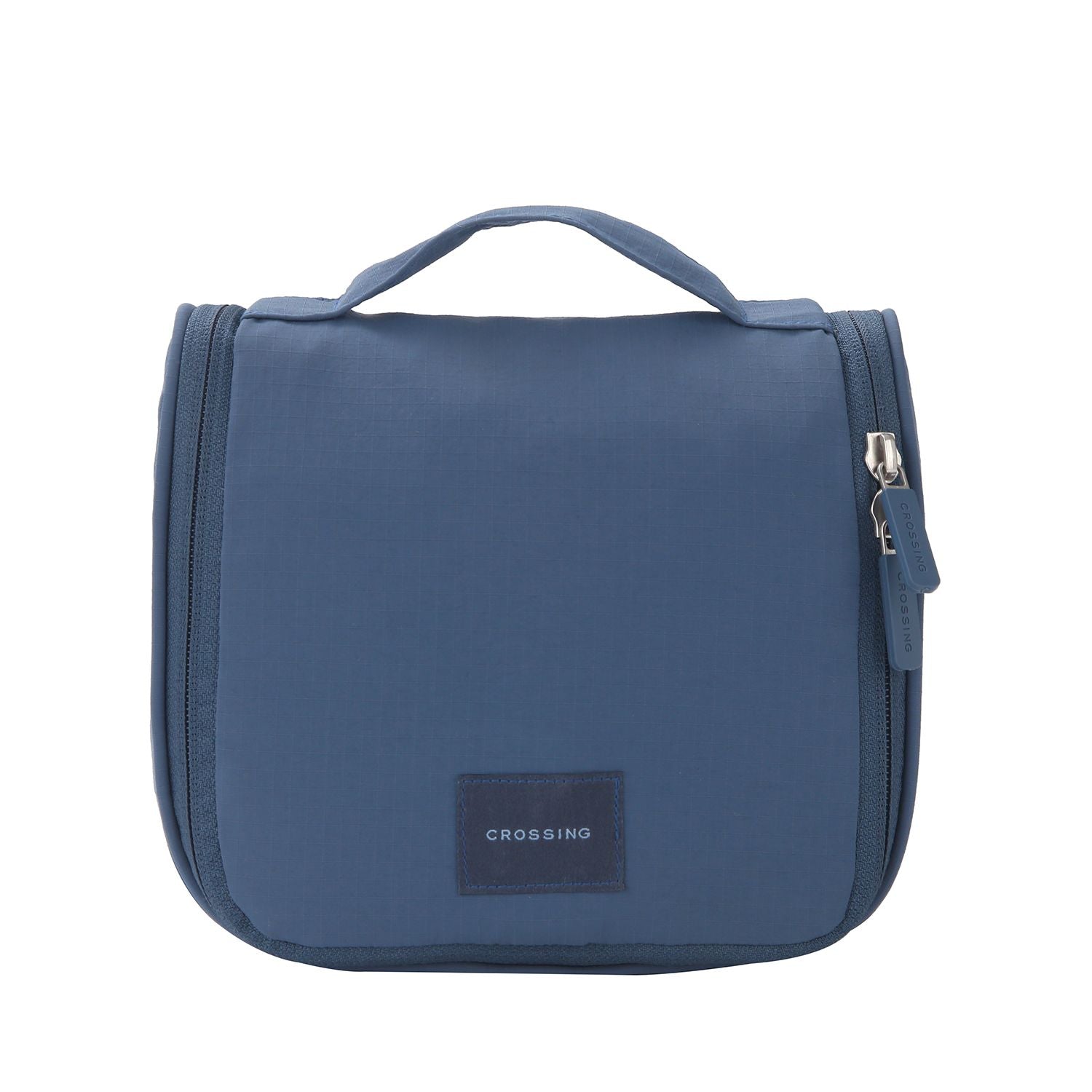 Crossing Waterproof Ripstop Nylon Hanging Toiletry Kit - Smoke Blue