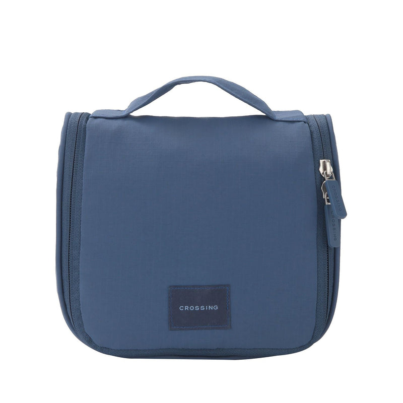Crossing Waterproof Ripstop Nylon Hanging Toiletry Kit - Smoke Blue