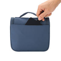 Crossing Waterproof Ripstop Nylon Hanging Toiletry Kit - Smoke Blue