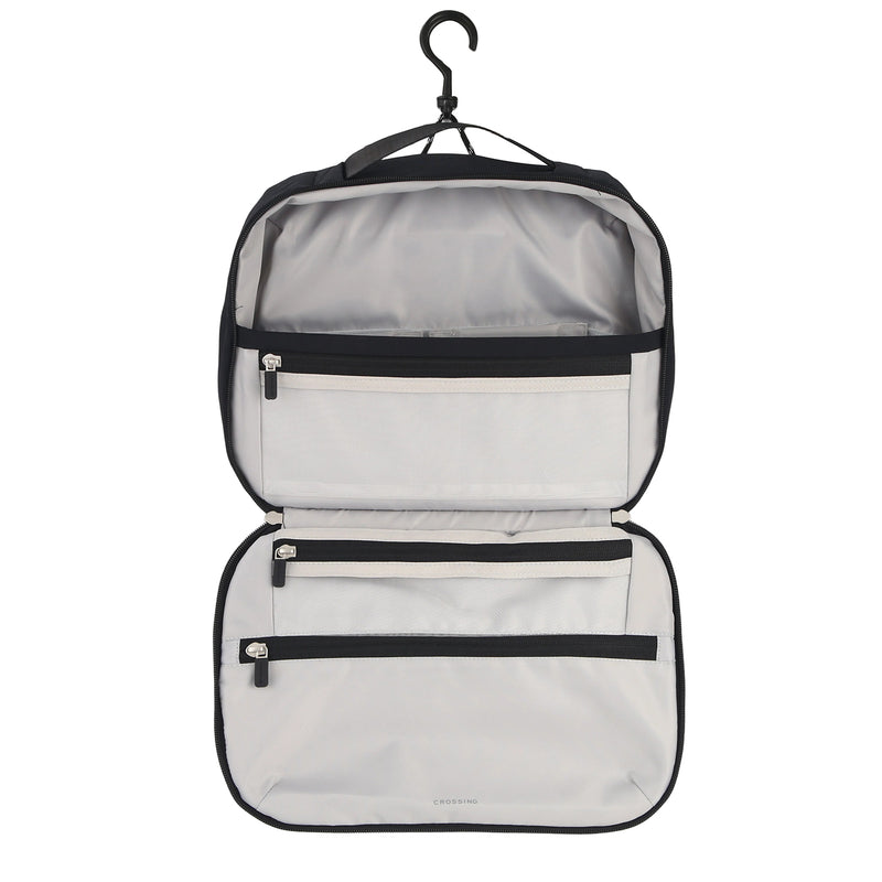 Crossing Waterproof Ripstop Nylon Hanging Toiletry Pro Plus - Black