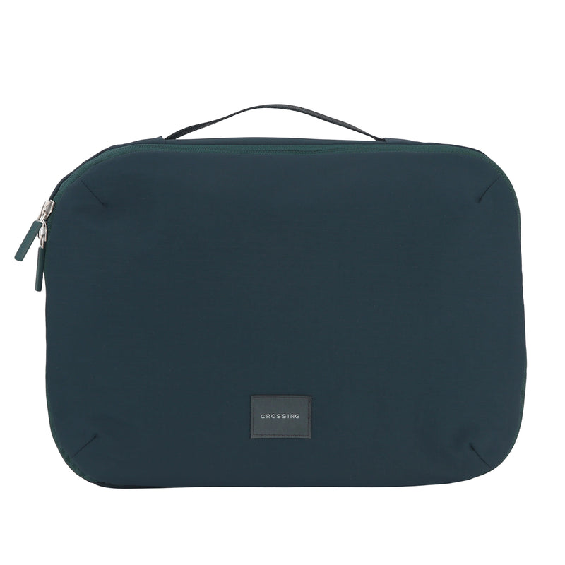 Crossing Waterproof Ripstop Nylon Hanging Toiletry Pro Plus - Forest Green