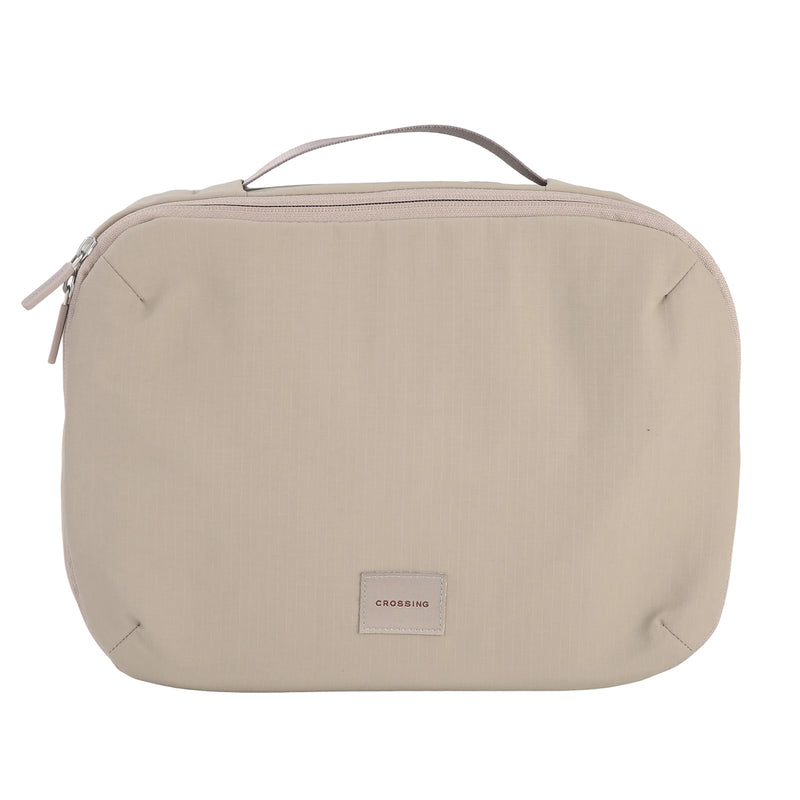 Crossing Waterproof Ripstop Nylon Hanging Toiletry Pro Plus - Light Grey