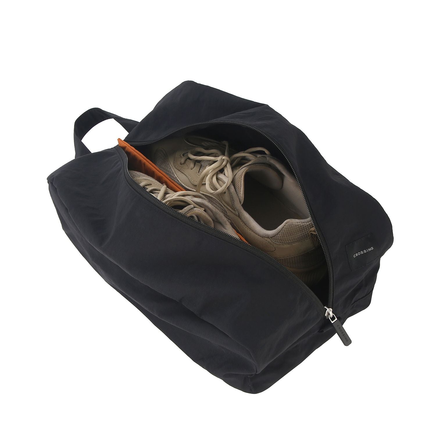 Crossing Waterproof Ripstop Nylon Multi Shoe Cube With Divider - Black