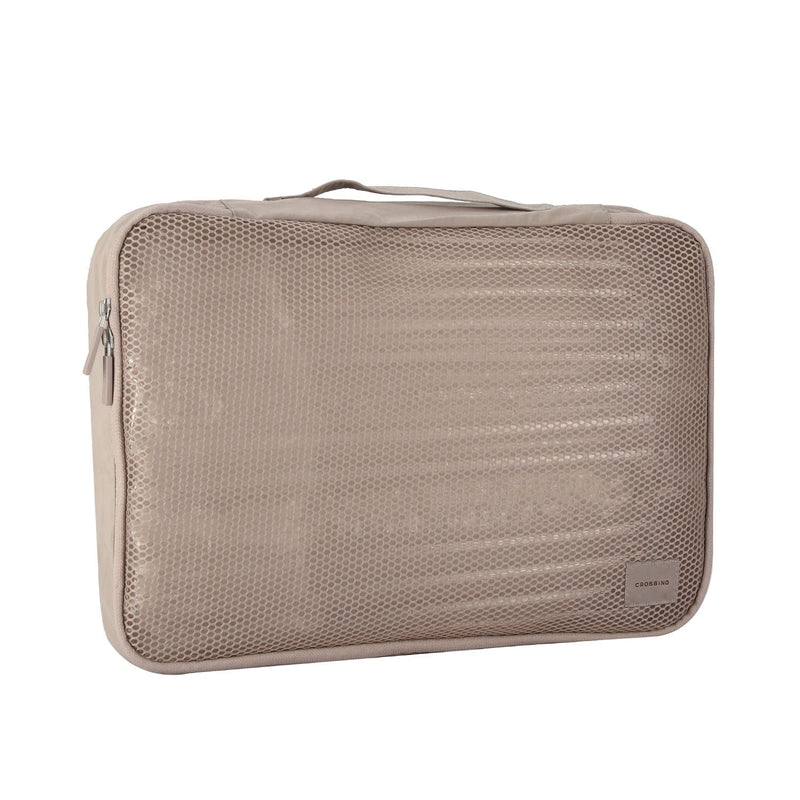 Crossing Waterproof Ripstop Nylon Packing Cube M - Light Grey