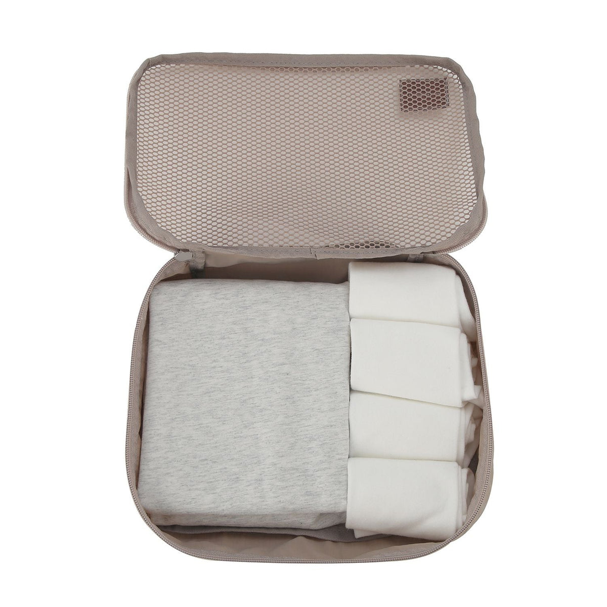 Crossing Waterproof Ripstop Nylon Packing Cube S - Light Grey