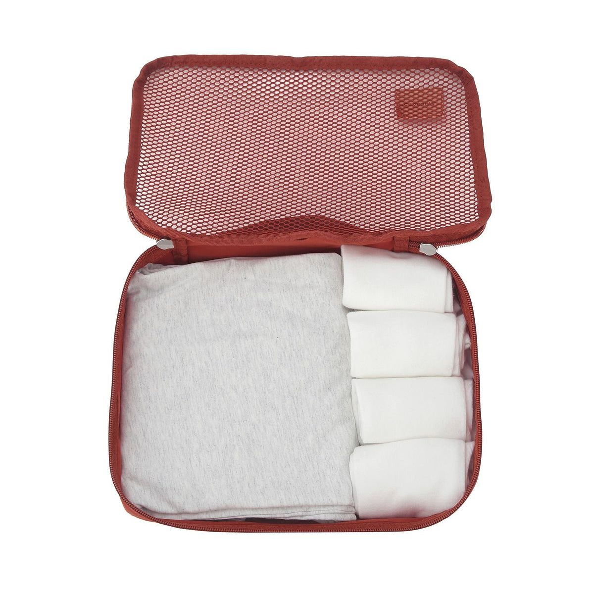 Crossing Waterproof Ripstop Nylon Packing Cube S - Rust Orange