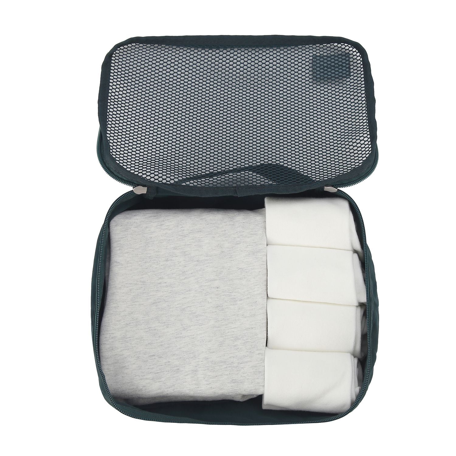 Crossing Waterproof Ripstop Nylon Packing Cube Set (4-Piece Set) - Forest Green