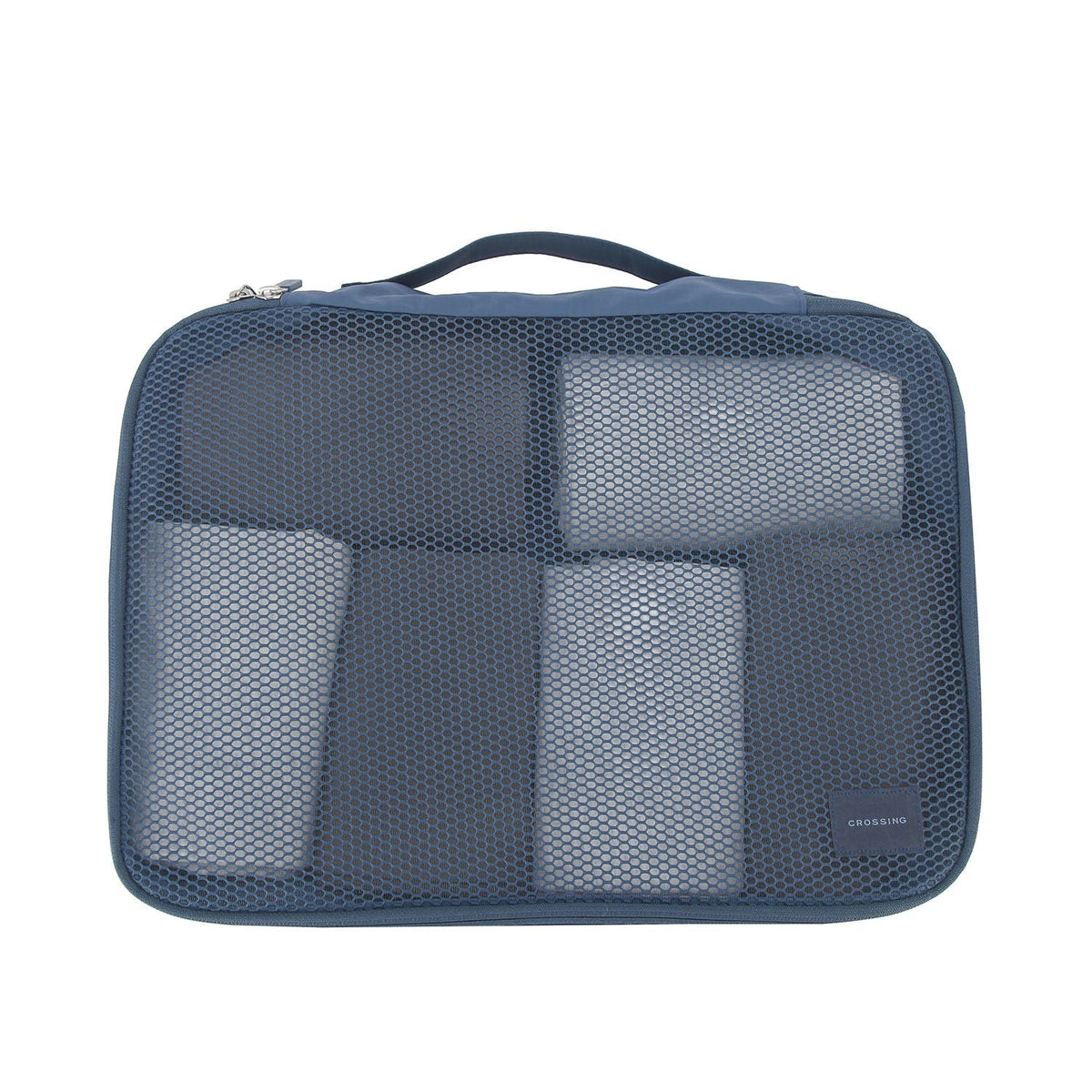 Crossing Waterproof Ripstop Nylon Packing Cube Set (4-Piece Set) - Smoke Blue
