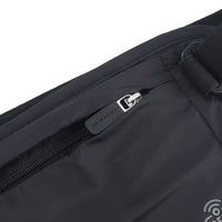 Crossing Waterproof Ripstop Nylon RFID Blocking Travel Waist Wallet - Black