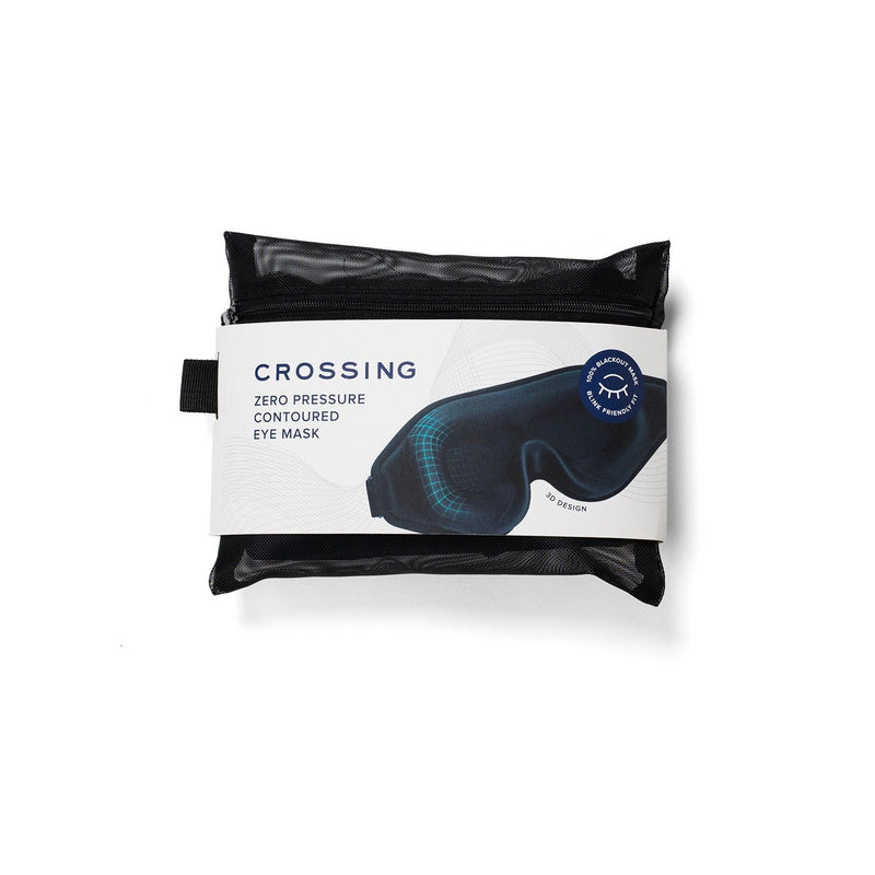 Crossing Zero Pressure Contoured Eye Mask - Black