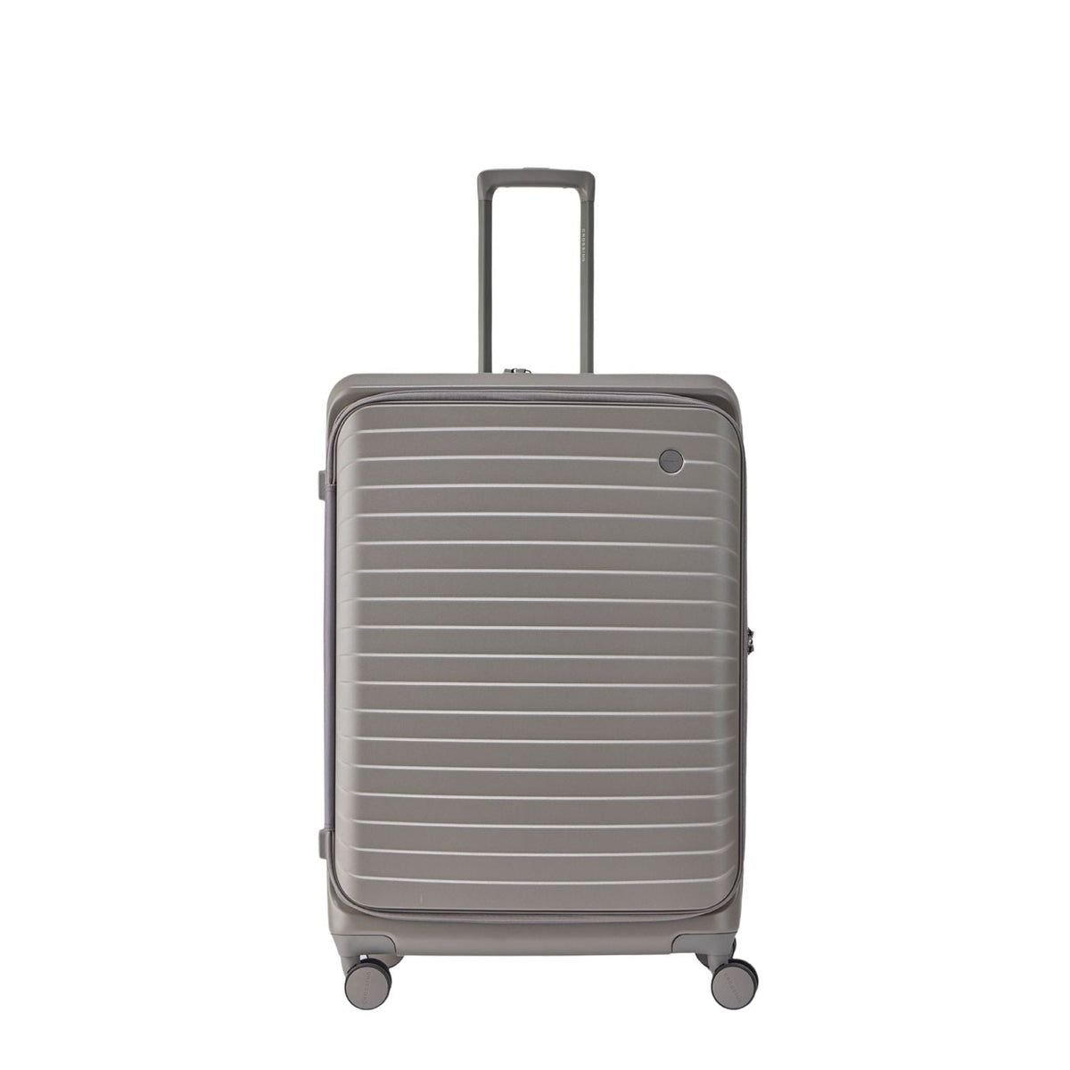 CROSSING INVI 24" Medium Expandable Luggage With Front & Middle Access - Latte