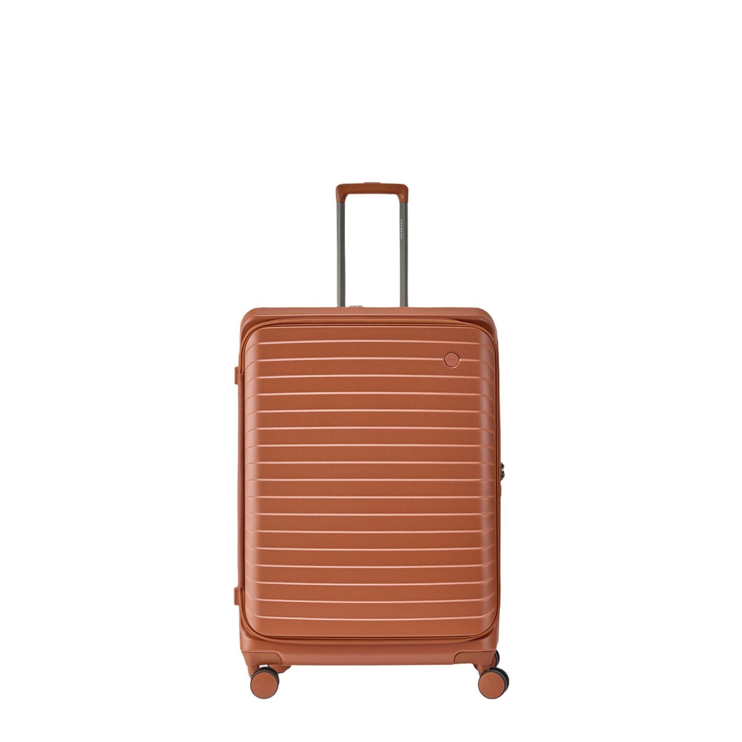 CROSSING INVI 20" Carry On Expandable Luggage With Front & Middle Access - Pumpkin