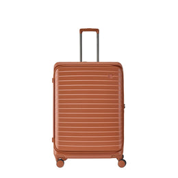 CROSSING INVI 24" Medium Expandable Luggage With Front & Middle Access - Pumpkin