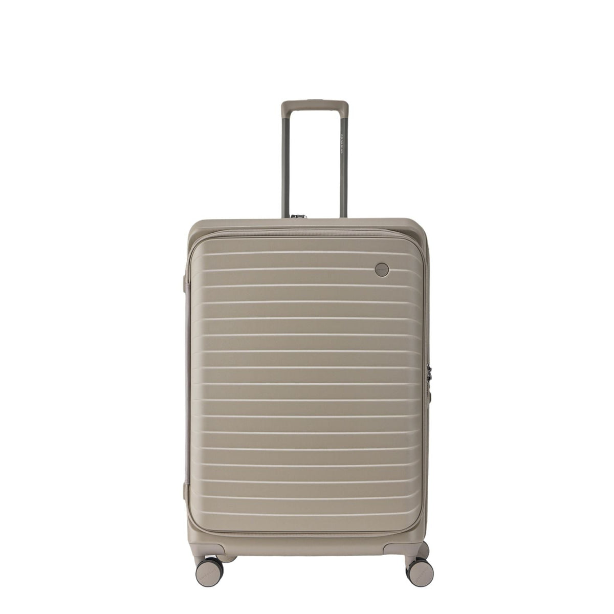 CROSSING INVI 24" Medium Expandable Luggage With Front & Middle Access - Taupe