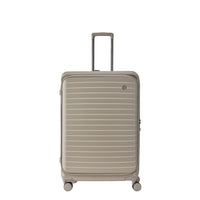 CROSSING INVI 24" Medium Expandable Luggage With Front & Middle Access - Taupe